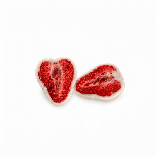White Chocolate Strawberry Bites